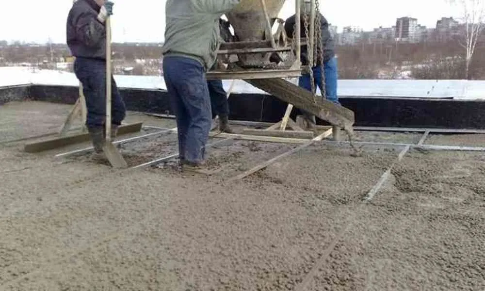 Бетон для кровли